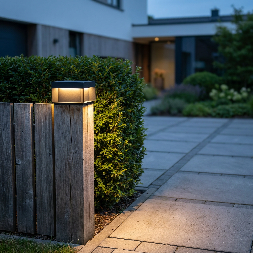 Black Box Outdoor Post Light