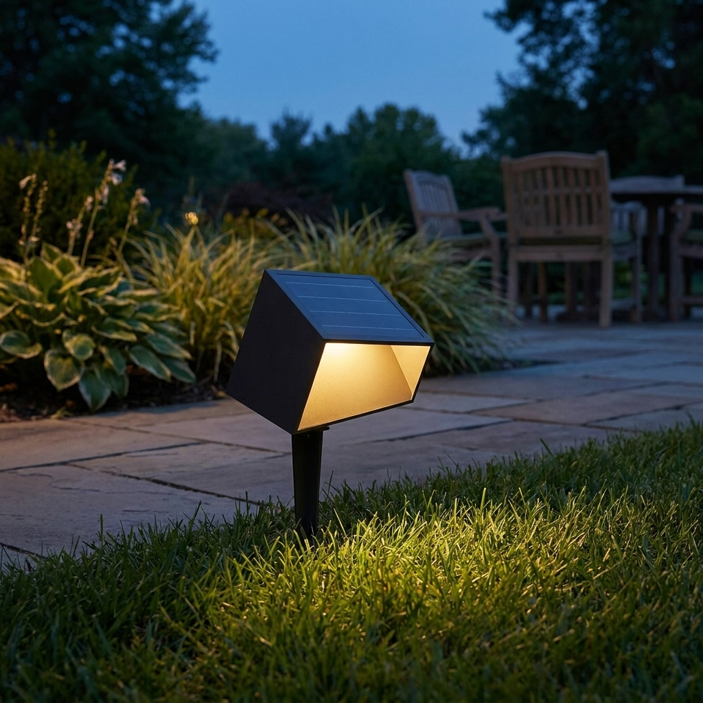 Cube Garden Solar Outdoor Light