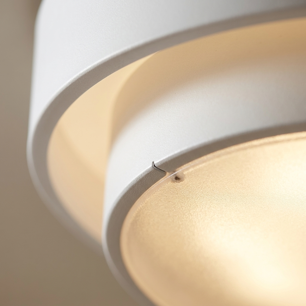 Caydence Cylinder Ceiling Lamp material detail close-up