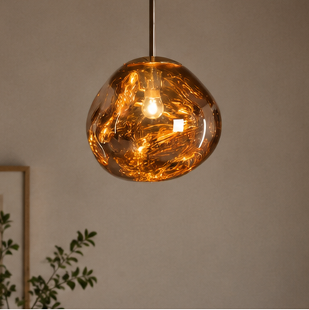 Opal Drop Pendant Light