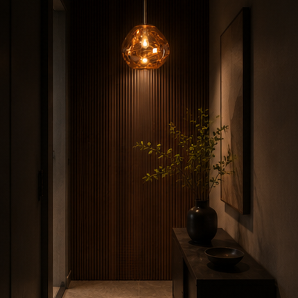 Opal Drop Pendant Light