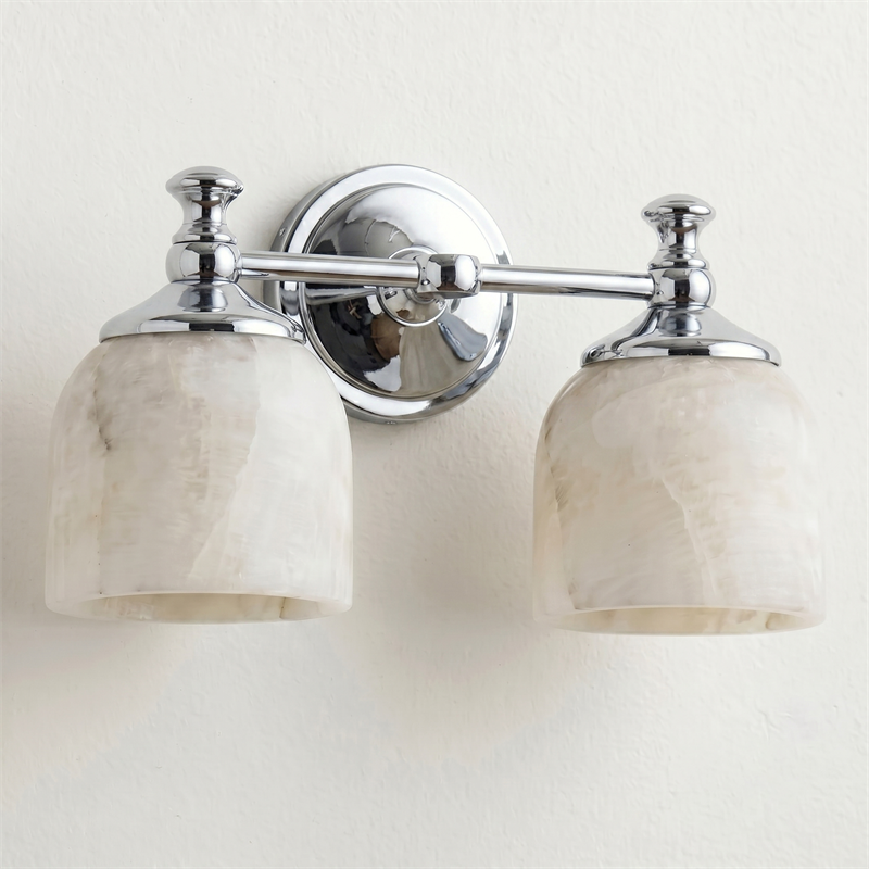 Medallion Milk Glass Sconce